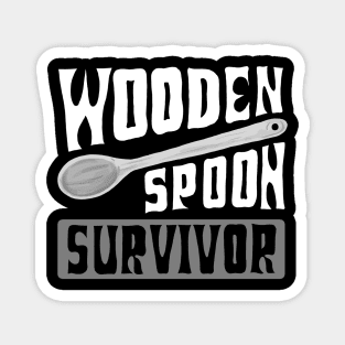 WOODEN SPOON WHITE Magnet