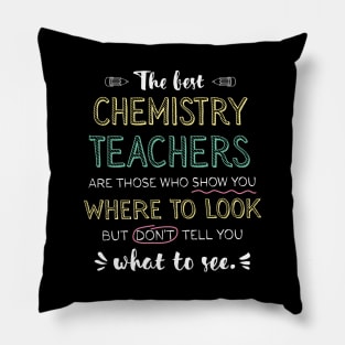 The best Chemistry Teachers Appreciation Gifts - Quote Show you where to look Pillow