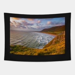 Rhossili Bay, Gower, Wales Tapestry