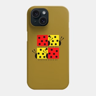 Square Ladybugs Phone Case