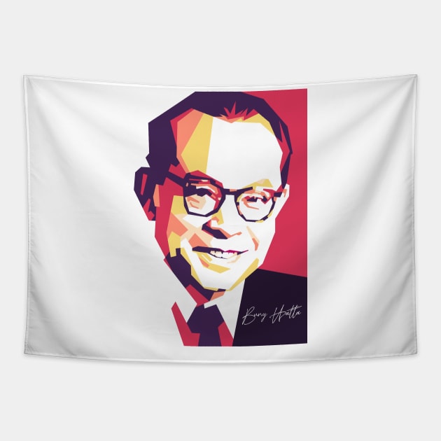 Mohammad Hatta Tapestry by mursyidinejad