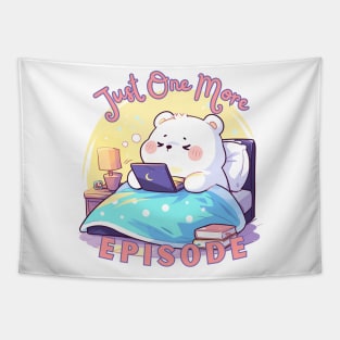 Cute Polar Bear- just one more episode Tapestry