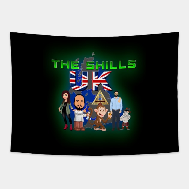 The UK Shills Tapestry by TheShills