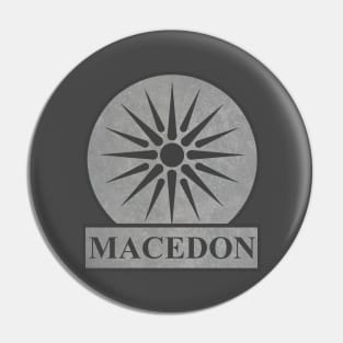 Macedon Symbol of Ancient Macedonia Pin