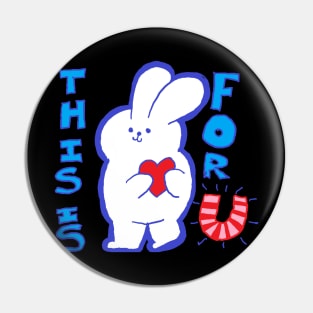 cute rabbit Pin