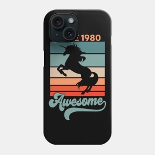 Unicorn 1980 Phone Case