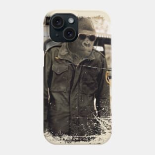 Gorilla taxi driver Phone Case