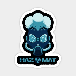 HazMat Warhead Blue Magnet