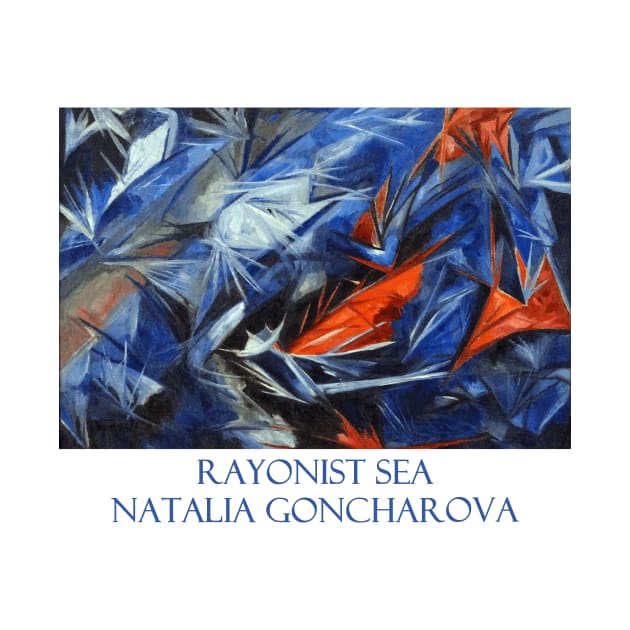 Rayonist Sea by Natalia Goncharova by Naves