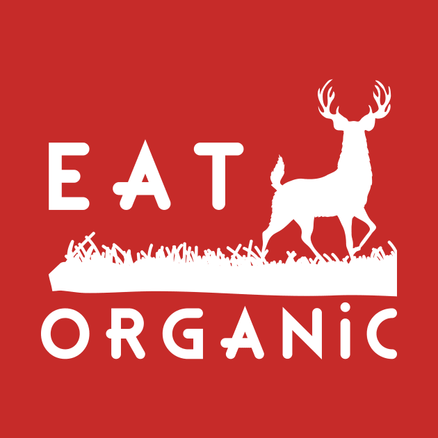 Eat organic  T-Shirt - CASES - NOTEBOOK-MUGS by animales_planet