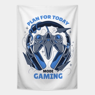 Plan For Today Gaming Mode Tapestry