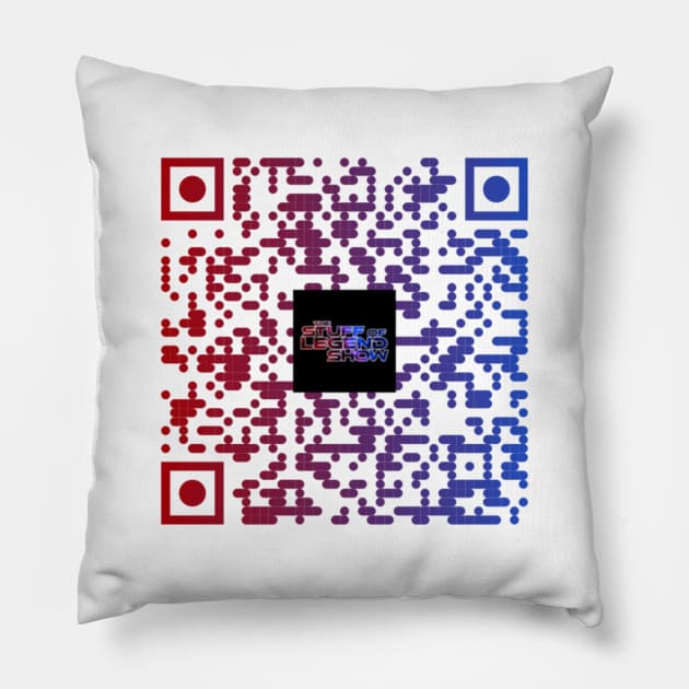 The Stuff Of Legend Show QR Merch Pillow by TSOL Games