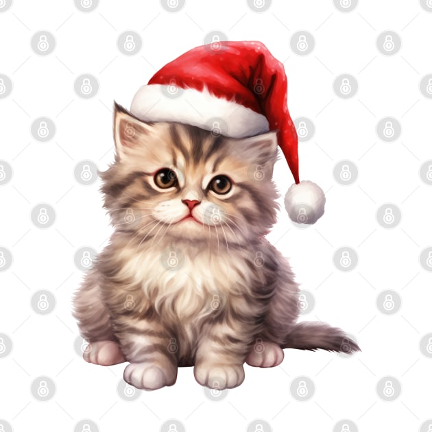 Christmas Kitten by Chromatic Fusion Studio