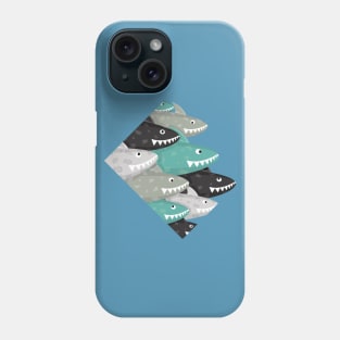 Interesting sharks 2 Phone Case