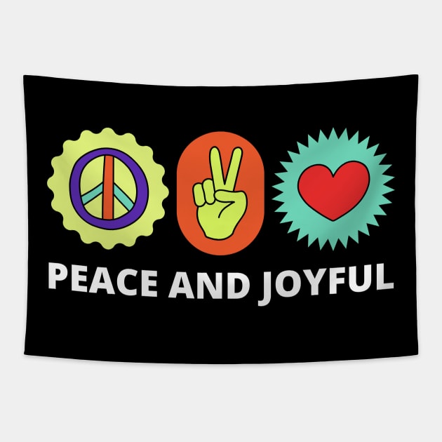 peace and joyful Tapestry by billiewllie