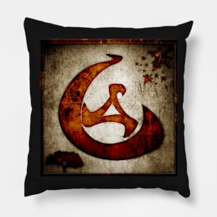 Burned Understanding Rune Pillow