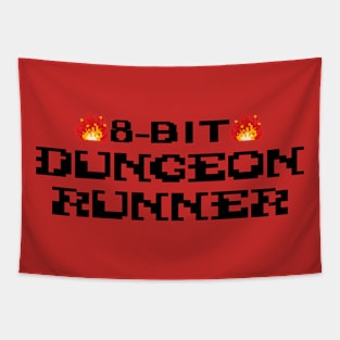 8 Bit Dungeon Runner Tapestry