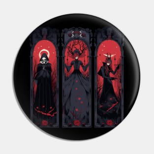 Gothic Cards Pin