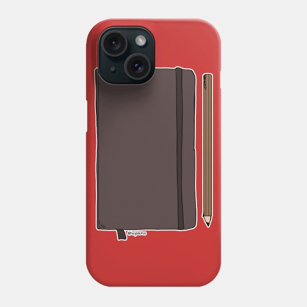 Sketchbook Phone Case by reysaurus