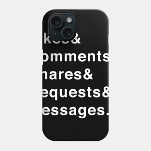 Social Media Influencer Phone Case