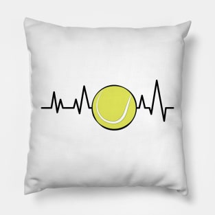 Heartbeat Pulse - Tennis Pillow