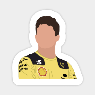 Charles Leclerc in Yellow Magnet