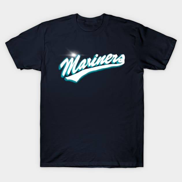 Knockdown Seattle Mariners Vintage Long Sleeve T-Shirt
