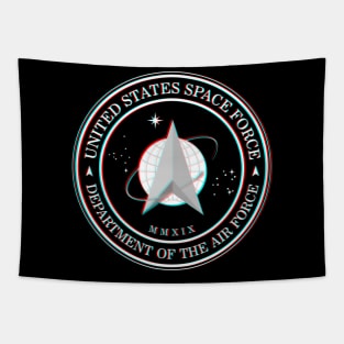 SPACE FORCE 3D [CIA-TP] Tapestry