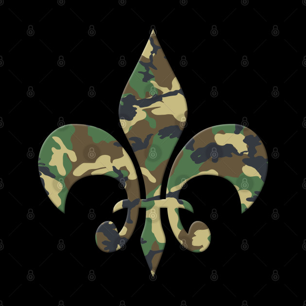 CAMO Fleur Del Lis NOLA New Orleans - New Orleans - Phone Case