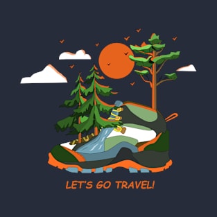 Let go travel T-Shirt