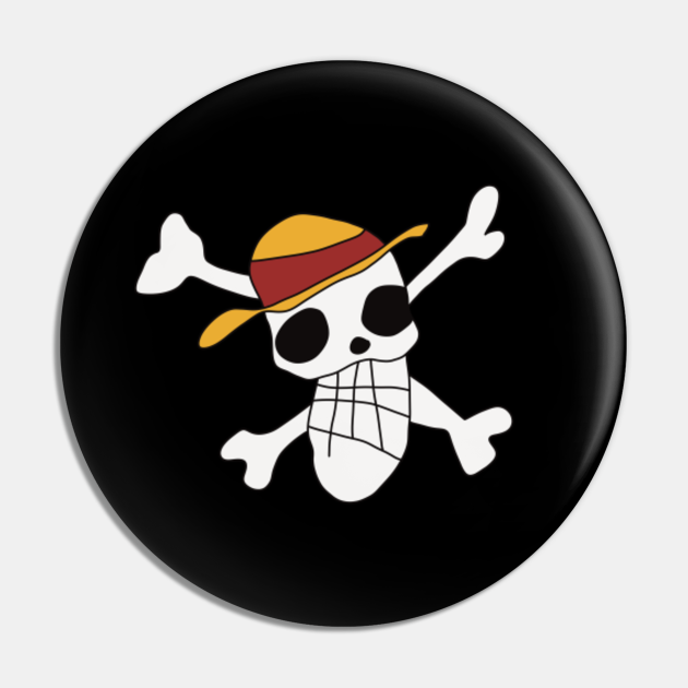 One Piece Straw Hat Jolly Roger First Flag Version (Drawing By Rufy