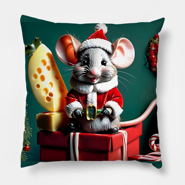Santa Baby Mouse Pillow by rturnbow