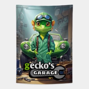 Gecko's Garage Fun: Find Toys, Apparel, and Accessories Tapestry