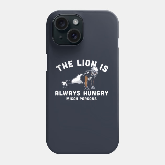 Micah Parsons Push-Ups Phone Case by Chunta_Design