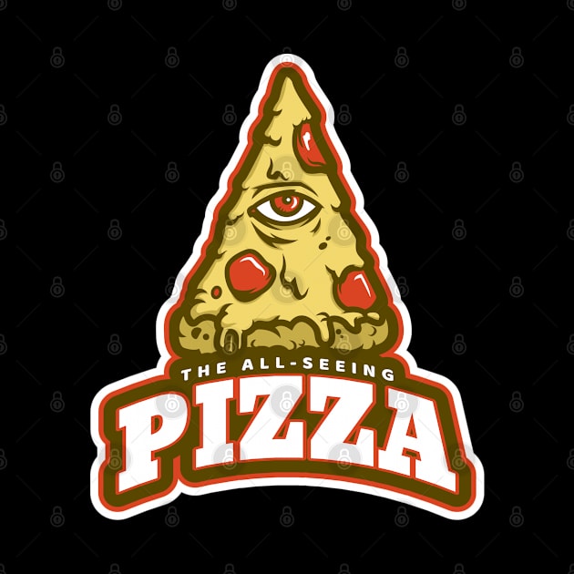 The All Seeing Pizza by Sanworld