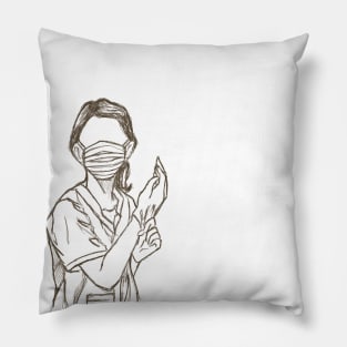 Health worker Pillow