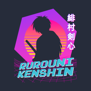 Rurouni Kenshin - Vaporwave T-Shirt