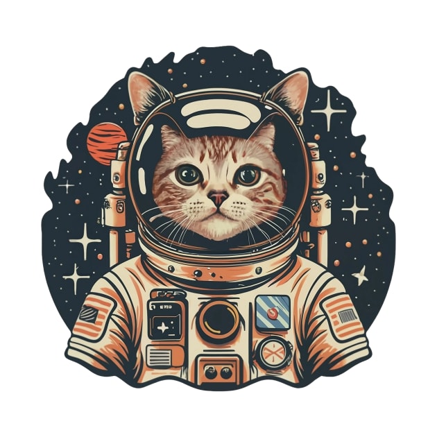 Cat Astronaut by ramith-concept