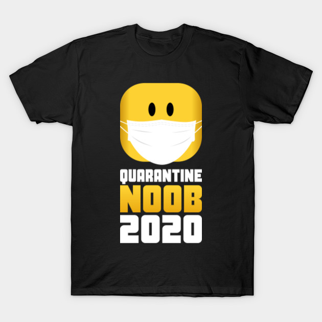 Roblox Quarantine Noob 2020 Roblox T Shirt Teepublic - compre roblox games hat rock band símbolo de punto de algodón hat cap cosplay unisex cool hat para regalo regalo fan a 26 del fashionshow2018