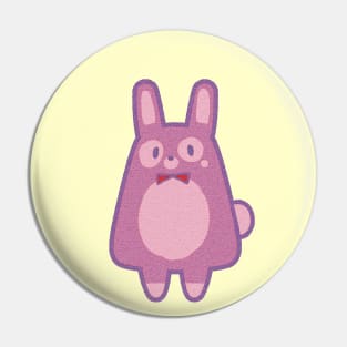 Purple Bunny [Big][Purple&Yellow] Pin