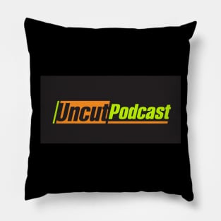 Uncut Podcast Tee Pillow