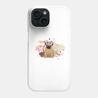 Pug and Love Phone Case
