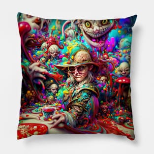 Fear And Loathing In Wonderland #79 Pillow