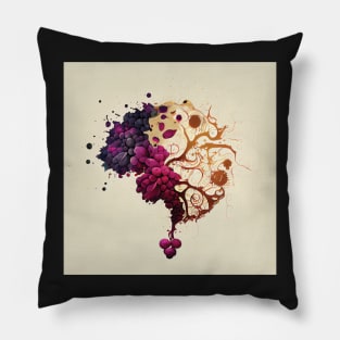 Wine on the Mind 4 Pillow