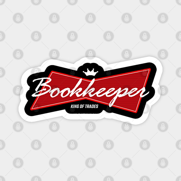 bookkeeper Magnet by Ojo Dewe