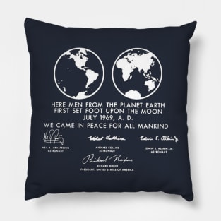 Moon Landing Plate Pillow