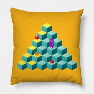 Q Bert Pyramid Pillow