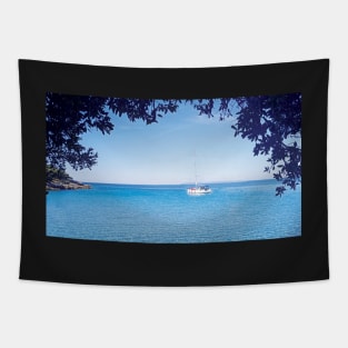 Adriatic sea view Tapestry