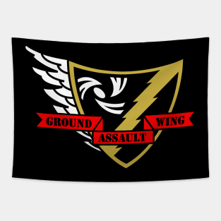 Ground Assault Wing Tapestry