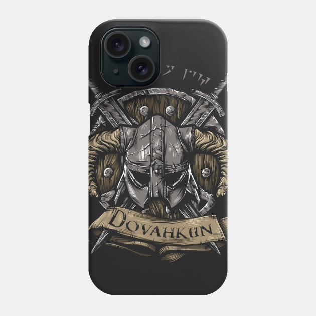 Dovahkiin Phone Case by RedBug01